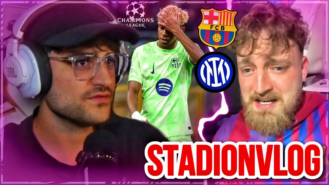 ANTON TUT MIR LEID..💀 Inter vs Barcelona - Champions League Halbfinale Vlog⭐️