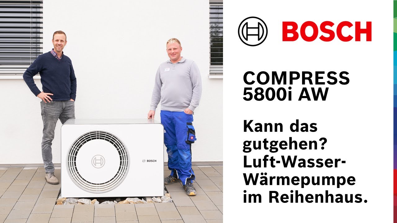 Bosch Referenz: Geringe Lautstärke, starkes Design und noch mehr Effizienz im Neubau