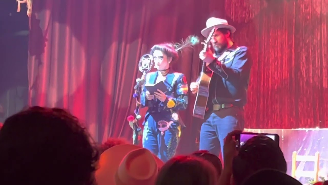 Sierra Ferrell -American Dreaming 12/31/22 (live debut&hellip;she&rsquo;s still looking at her words! 💜)