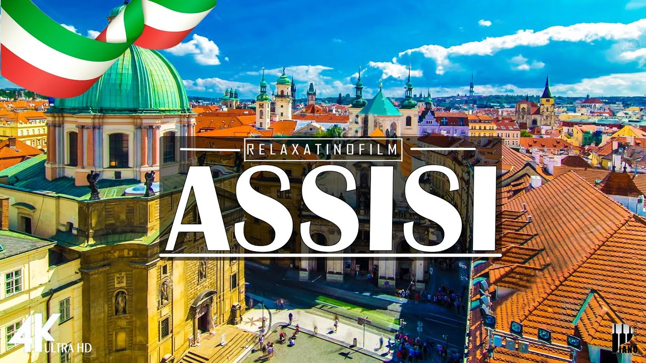 Beautiful Assisi 4K &bull; Relaxing Italian Music, Instrumental Romantic &bull; Video 4K UltraHD