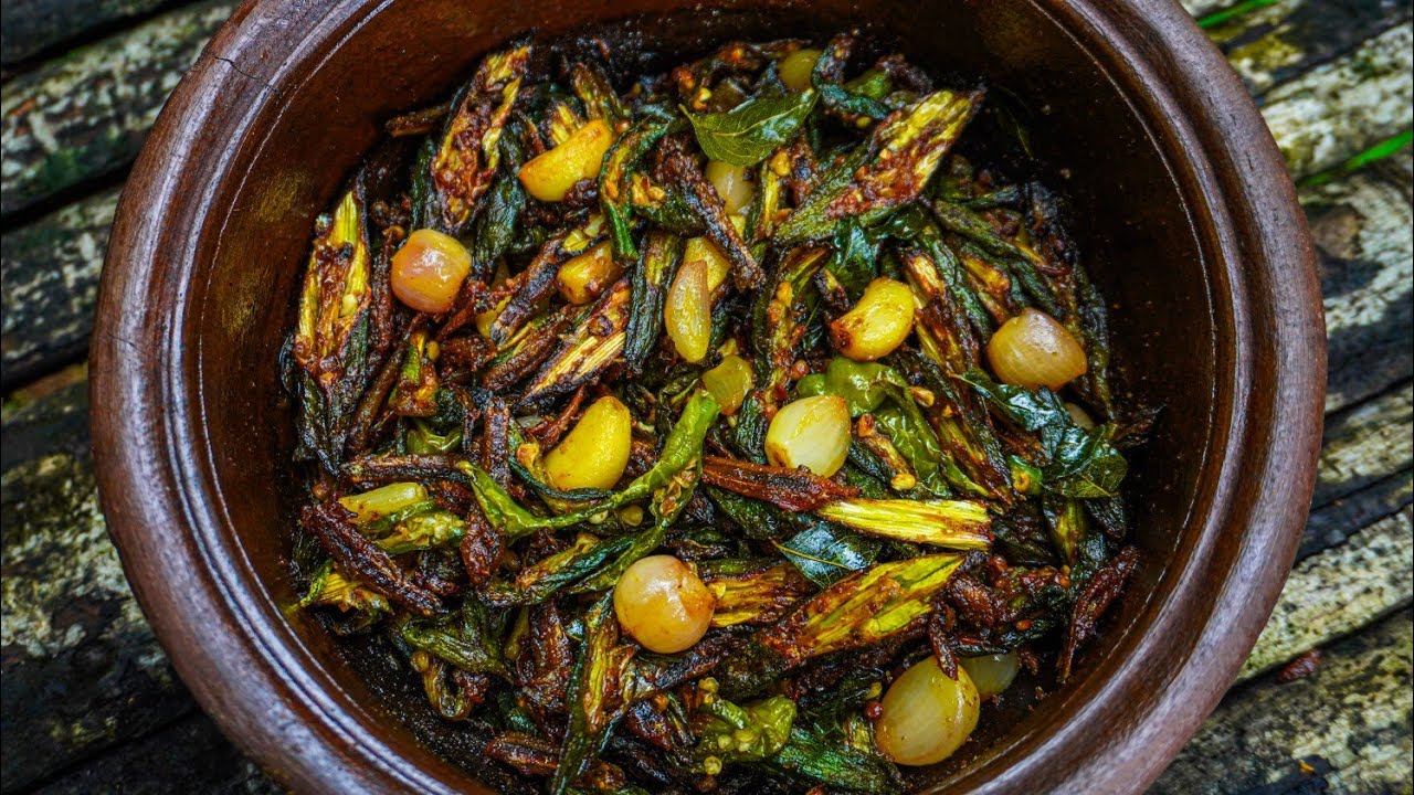 බටු මෝජු වගේම රස බන්ඩක්කා මෝජු කාල තියෙනවද | Simple And Delicious Okra Moju Recipe
