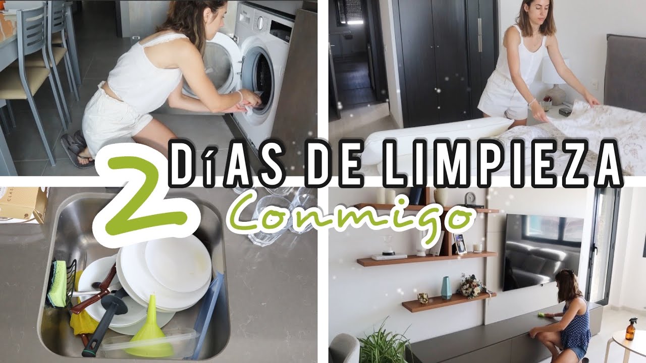 2 DÍAS MUY INTENSOS LIMPIANDO TODA MI CASA|cocina+colada+dormitorio+baños Laura Ballesteros