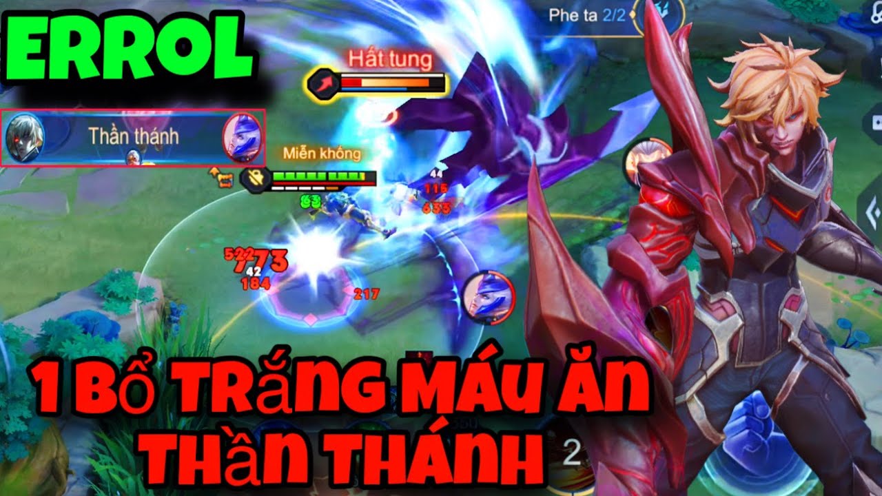 ERROL Mùa 2026 || Đồ và Ngọc Full Dame Mạnh Nhất 1 Đại Đao Trắng Máu Ăn Mạng Thần Thánh