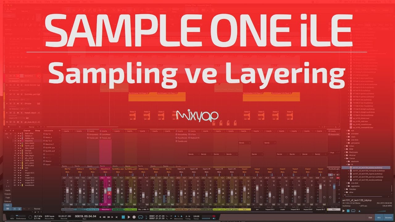 Studio One - Sample One İle Sampling Sample Kesme ve Layering Teknikleri