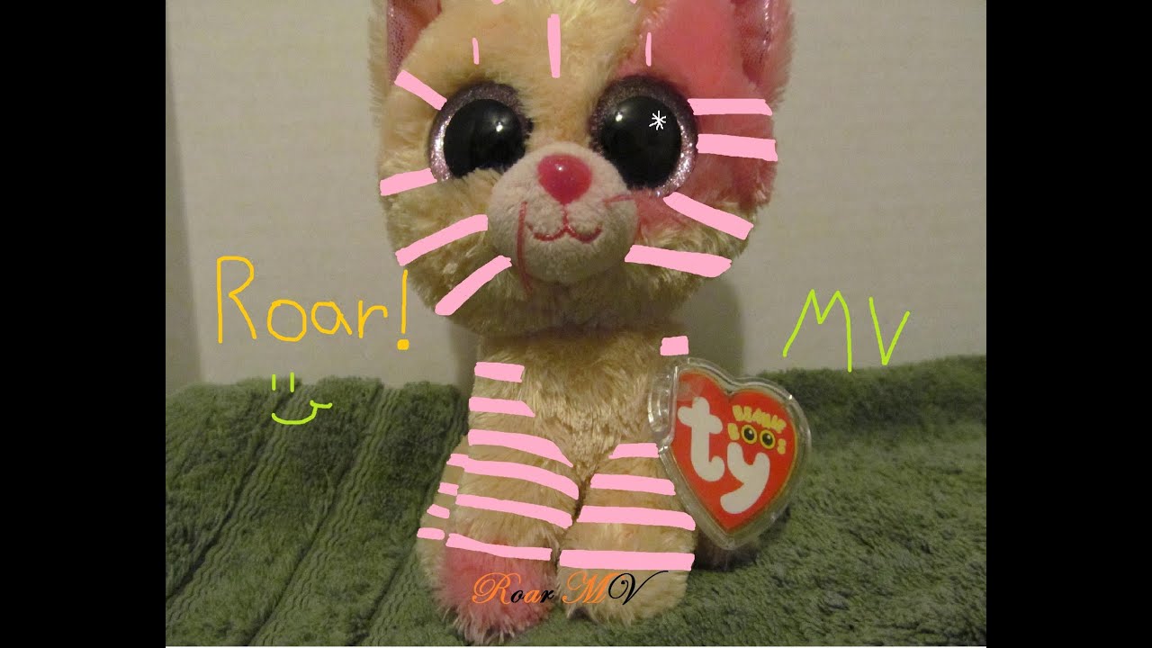 mv Roar music video beanie boos