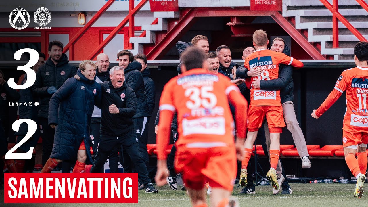 SAMENVATTING | KV Kortrijk - KSC Lokeren 3-2