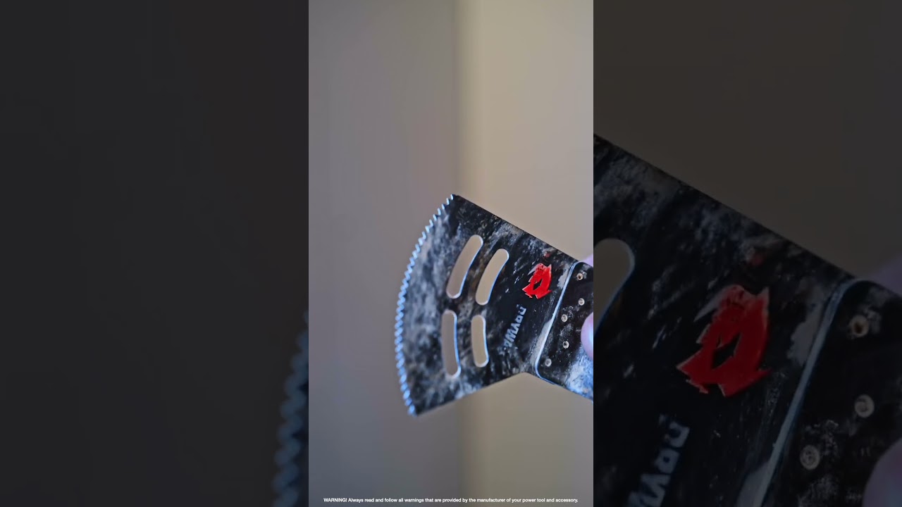 Add Diablo's Bi-Metal Oscillating Blade for Drywall To Your Arsenal!