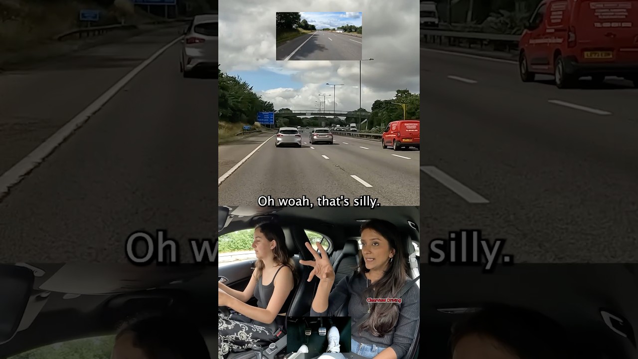 *UNDERTAKING* 😓 #driving #lesson #learn #overtake #howto #safety #uk #london #road