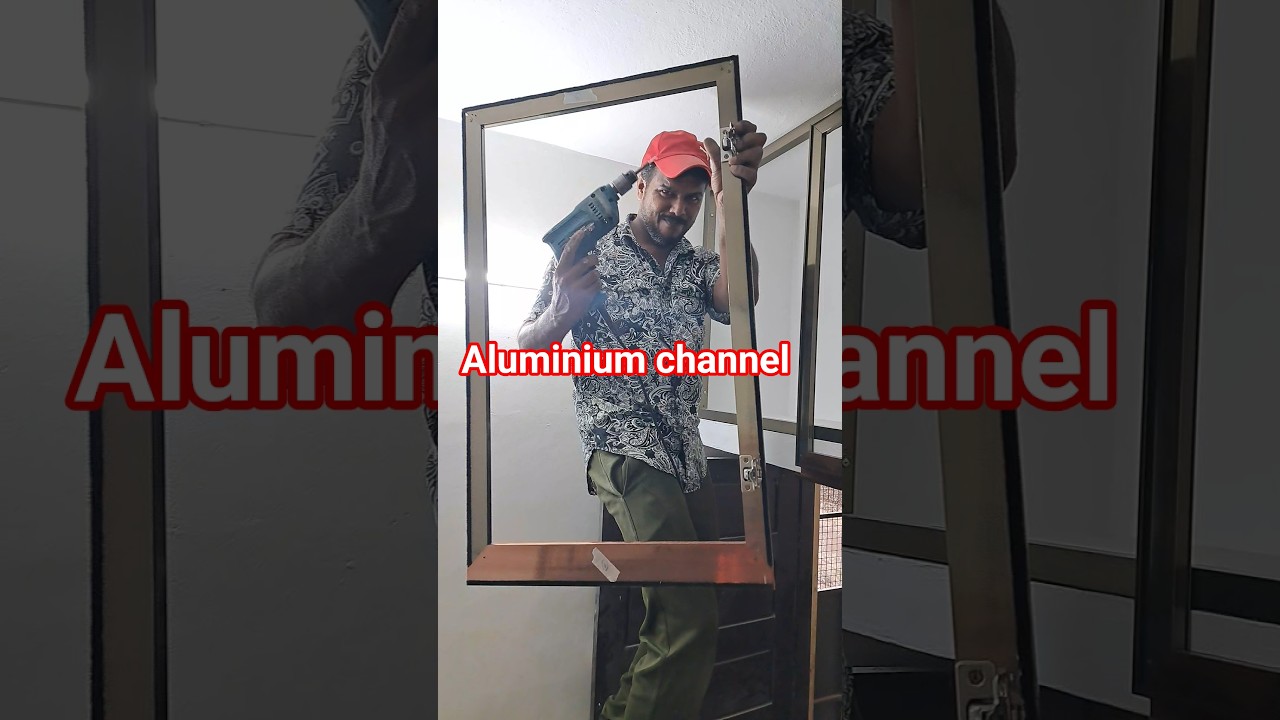 aluminium channel #youtubeshorts #kitchen #modularplates #kitchencabinet