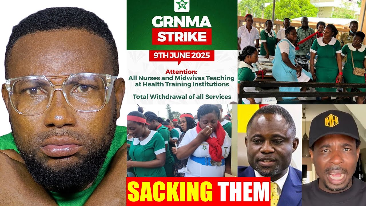 😡Ah! Sack all nurses on strike and employ those at home! 🔥Nonsense - Ghanaians bore🚨