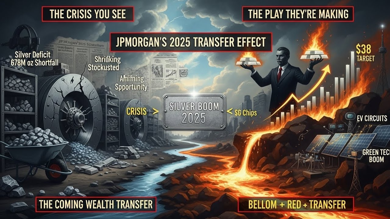 JPMorgan&rsquo;s SHOCK Silver Prediction for 2025 (Massive Wealth Shift Coming)