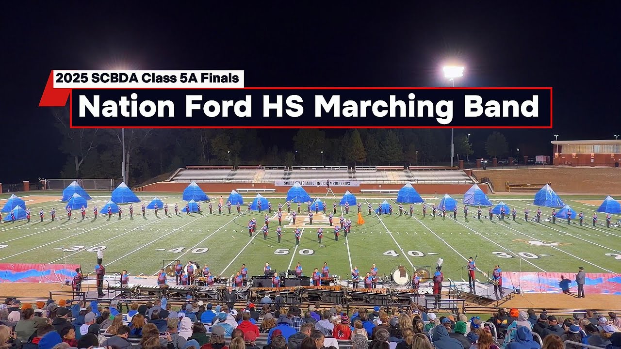 Nation Ford High School Marching Band - 2025 SCBDA Class 5A State Finals Performance