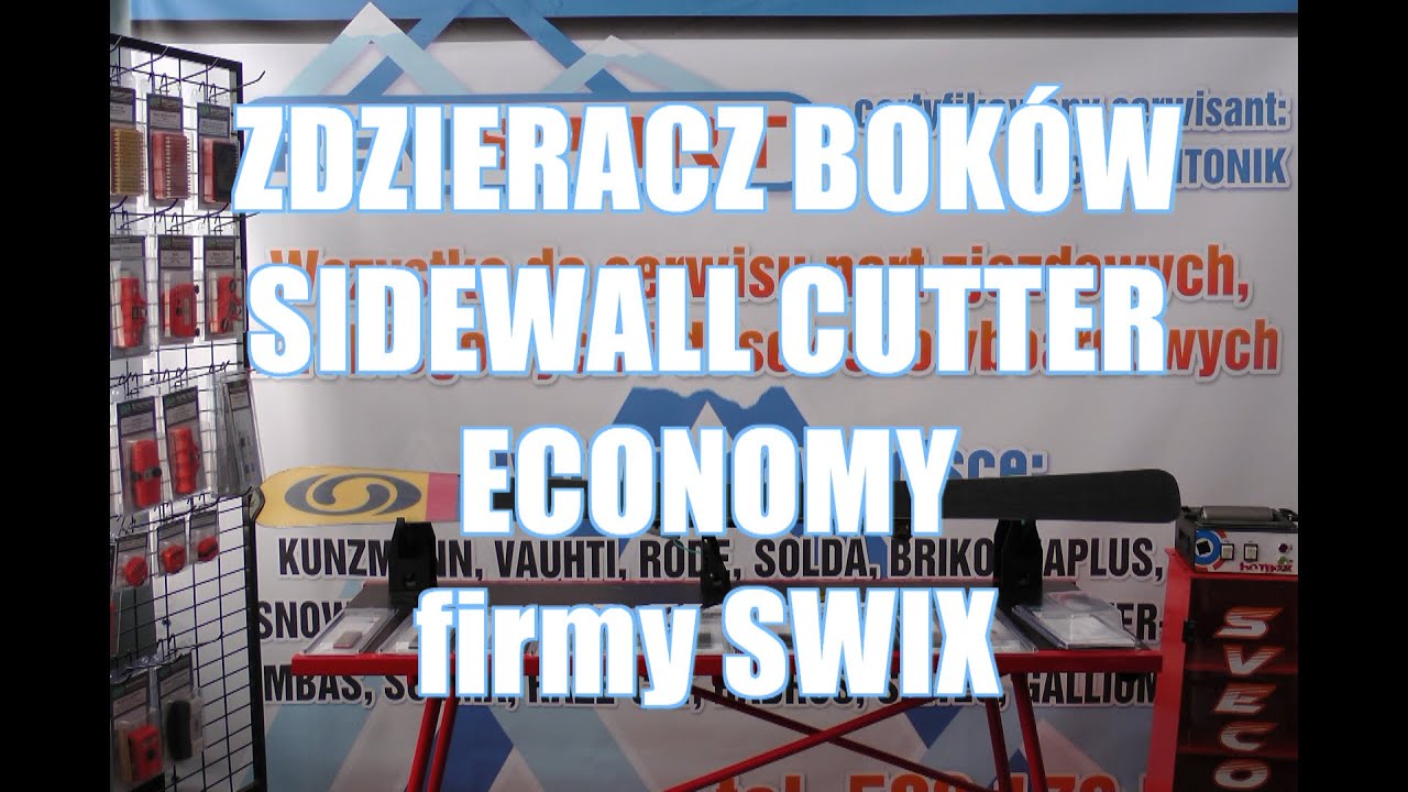 Zdzieracz boków Sidewall Cutter Economy SWIX - TA101N