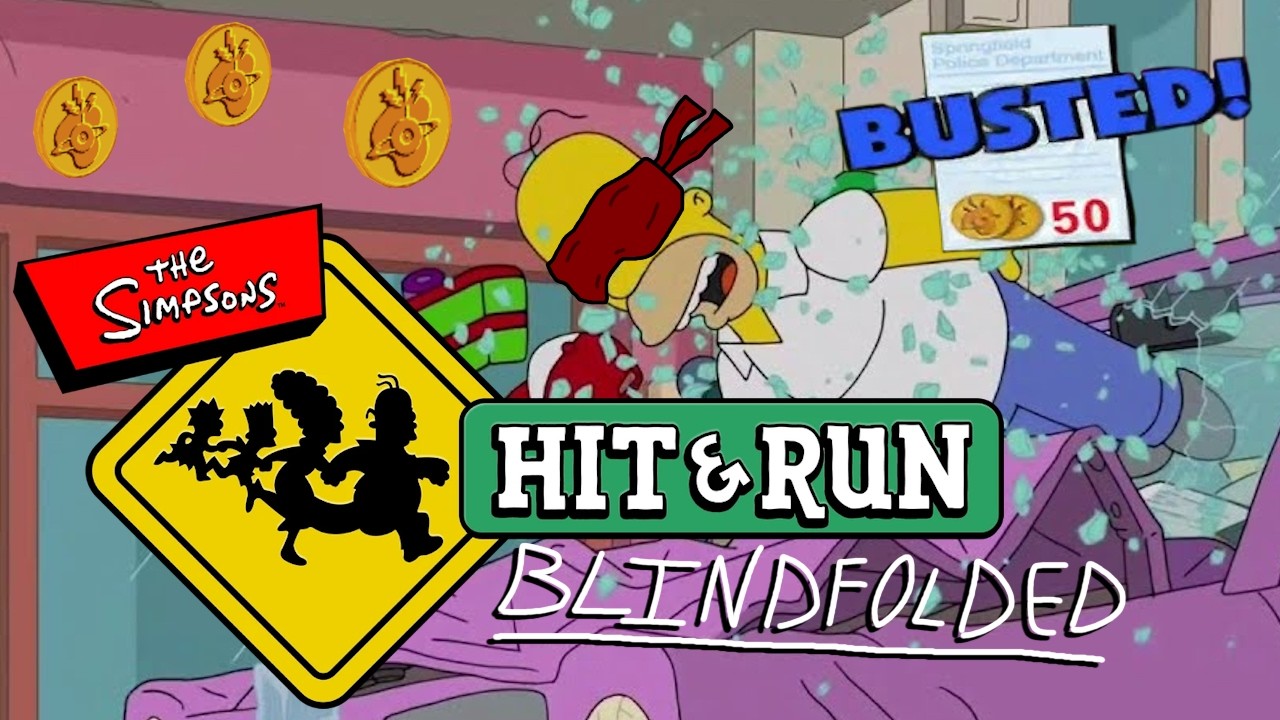 Can I Beat The Simpsons: Hit & Run Blindfolded with a Friend Guiding Me?