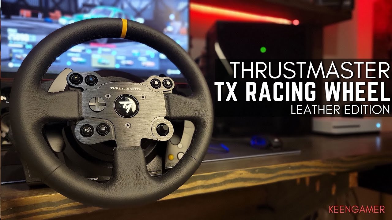 Обзор рулевого колеса Thrustmaster TX Racing Wheel Leather Edition: захватывающий и мощный
