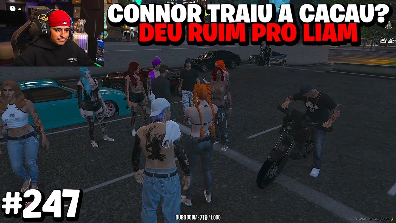 CONNOR TRAIU A CACAU?! DEU RUIM PRO LIAM KKKKKK EP 247