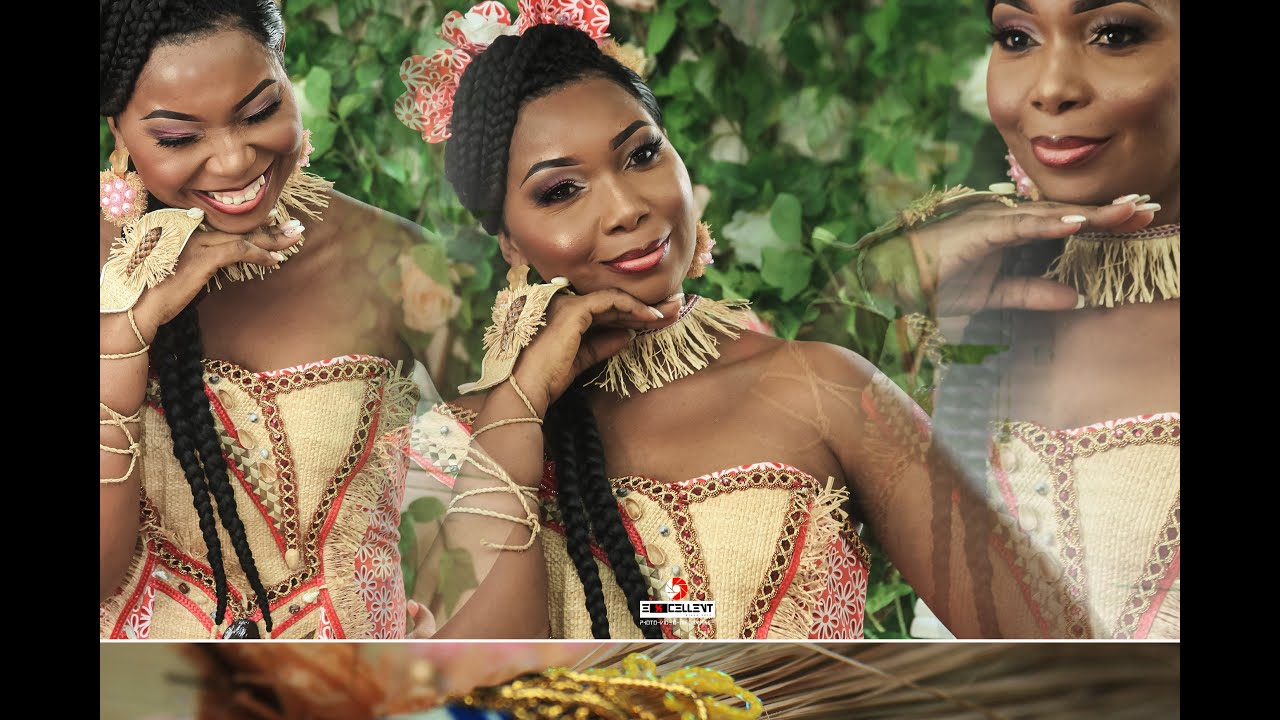 Mariage coutumier gabonais (Sortie de la Reine Fang)