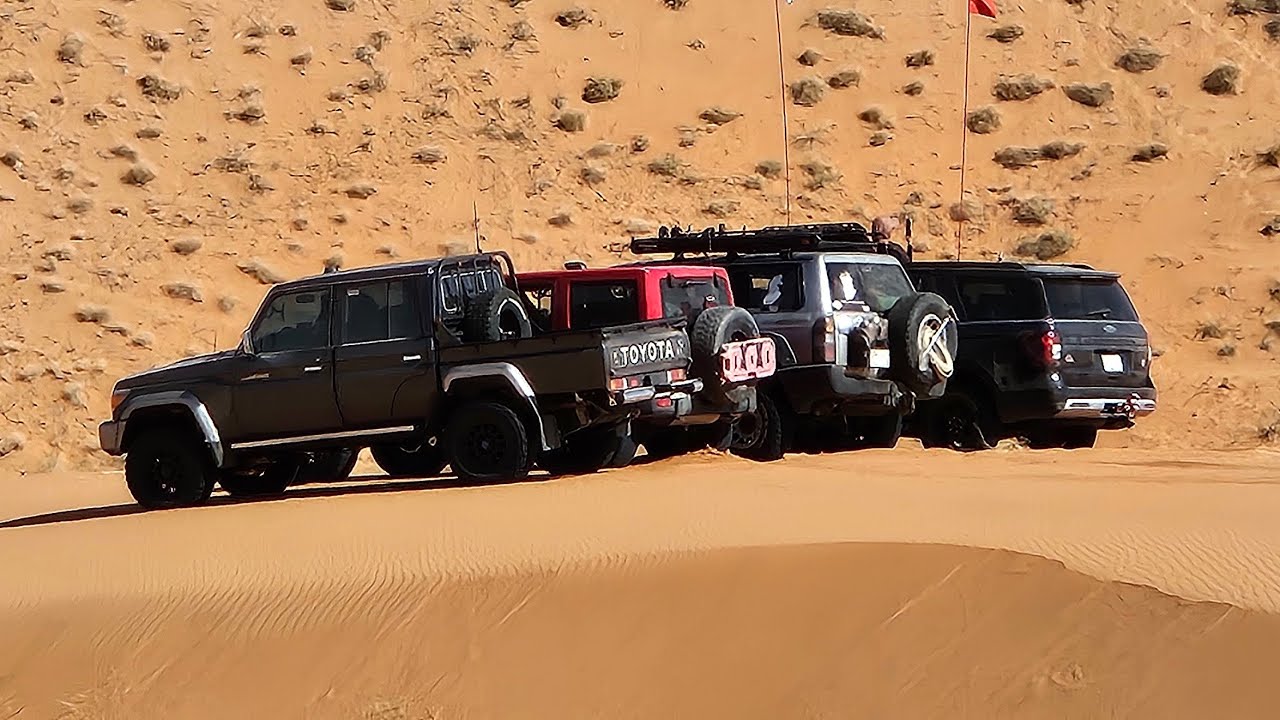 رحلة إلى النفود الكبير و غراميل العويّد و المانعية مع فريق سفاري الإحساء