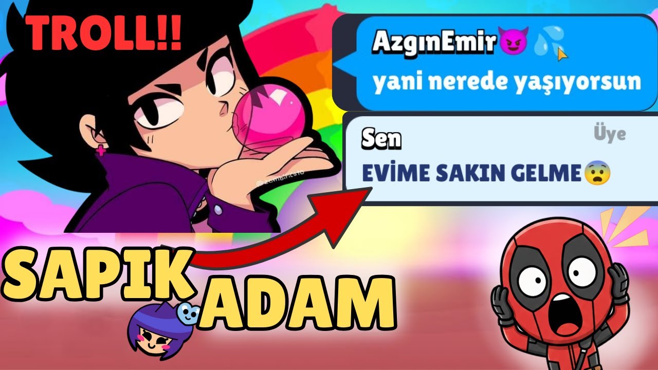 Brawl Stars'ta Neden Fake Kız Taklidi Yaptım?🤯(BÜYÜK TROLL)