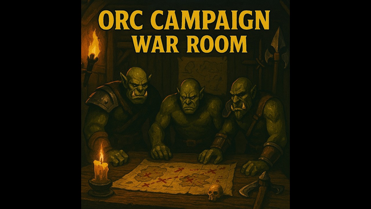 Warcraft: Orcs & Humans remastered. Orc campaign war room cinematics