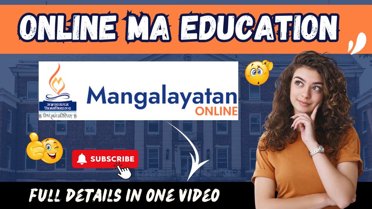 MU Online MA in Education Admission : Course Details & Eligibility | Mangalayatan MA in Education