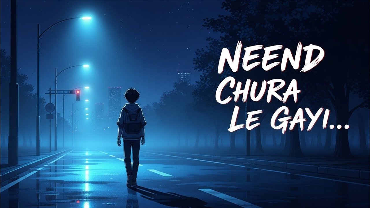 Neend Chura Le Gayi… 💔 | Midnight Sad Lofi Song | Lonely Night