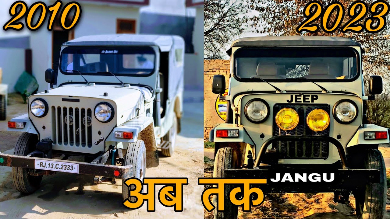2010 se 2023 mahindra jeep restoration #mahindra #jeep #rajasthan RJ31 jeep club