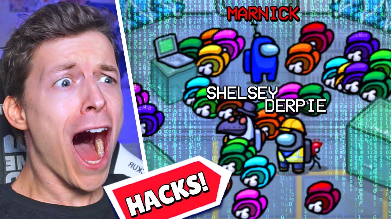 Ik gebruikte HACKS IN AMONG US en dit gebeurde er... 😂