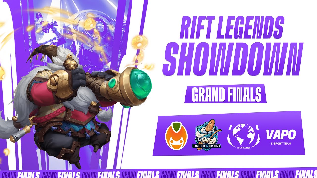 4000€ EMEA Rift Legends Showdown GRAND FINALS!
