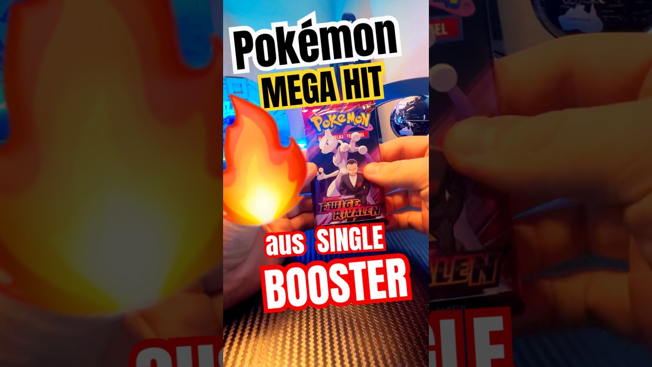 Pokémon MEGA HIT aus SINGLE BOOSTER EWIGE RIVALEN 