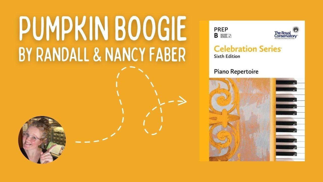 PUMPKIN BOOGIE by Randall & Nancy Faber / Swing Style Piano Tutorial 🎹