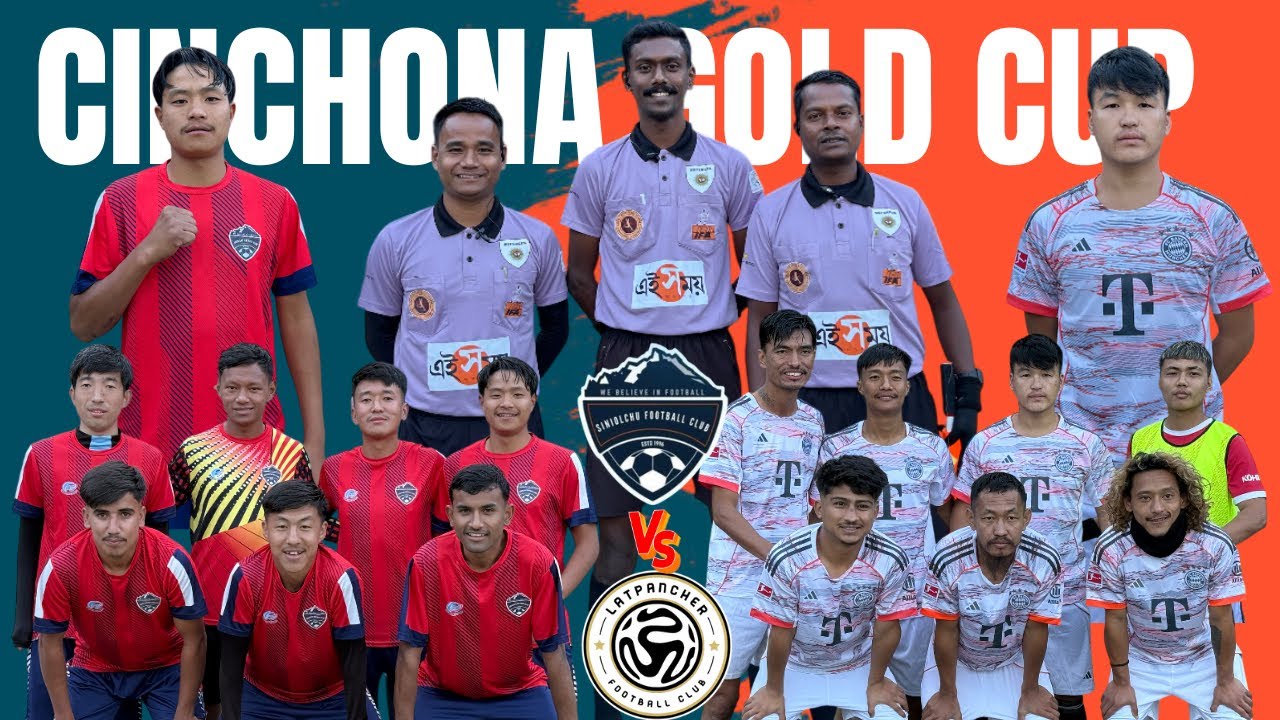 1st Semifinal Match 🔥 ⚽️ SINIOLCHU FC 🆚 LATPANCHER SC! Cinchona Gold cup 2025 at Mangaldhura 