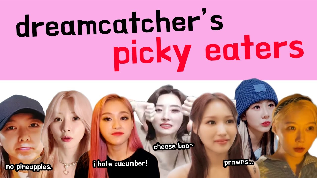 introducing dreamcatcher's picky eaters 🙅‍♀️