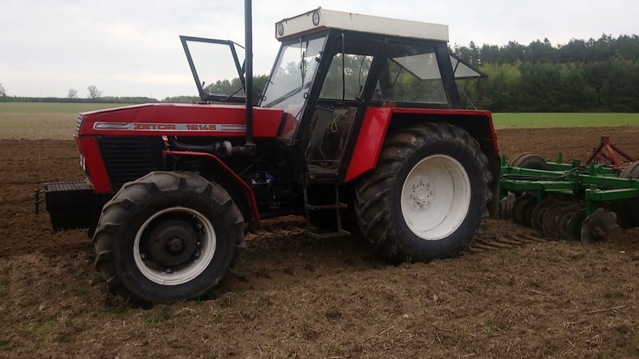 Zetor 16145 z talerzówka Btd 3.80