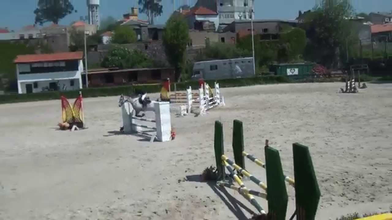 Hugo Siva e Donnamarya no S. C. do Porto (Prova de 90 cms)