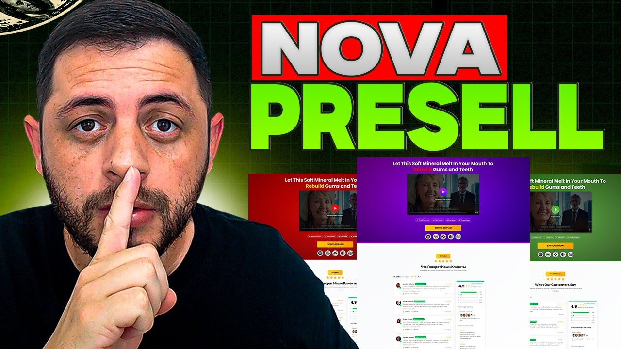 PRESELL DE VSL PARA TOPO DE FUNIL, REVIEW E FUNDO DE FUNIL