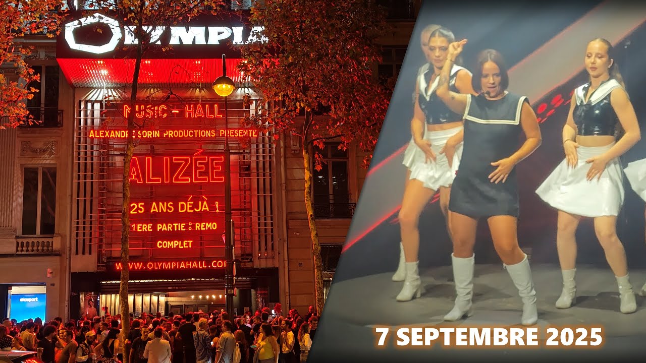 Alizée, J'en ai marre - 4K | Concert Live à L'Olympia - 7 septembre 2025