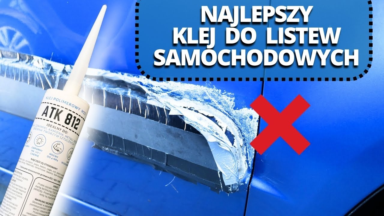 Mocny klej do listew samochodowych ATK 812