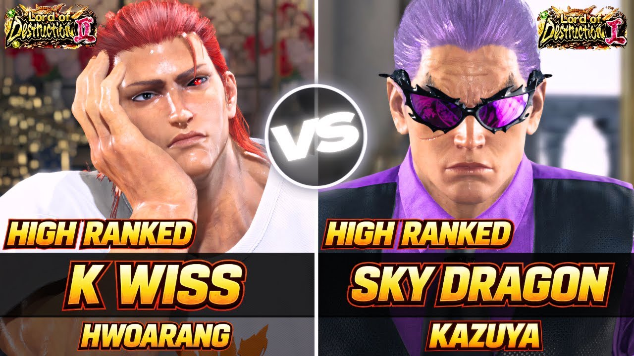 T8 🔥 K-WISS (Hwoarang) vs SKYDRAGON (Kazuya) 🔥 | Tekken 8 High-Level Competitive Gameplay