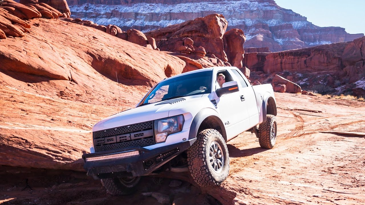 Moab Rock crawling - Ford F150 Raptor USA Roadtrip Pt 3
