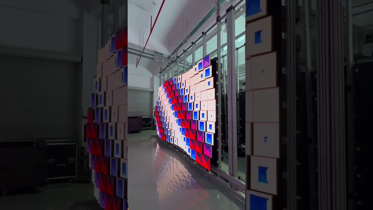 3D Kinetic LED Display for Indoor & Outdoor Events