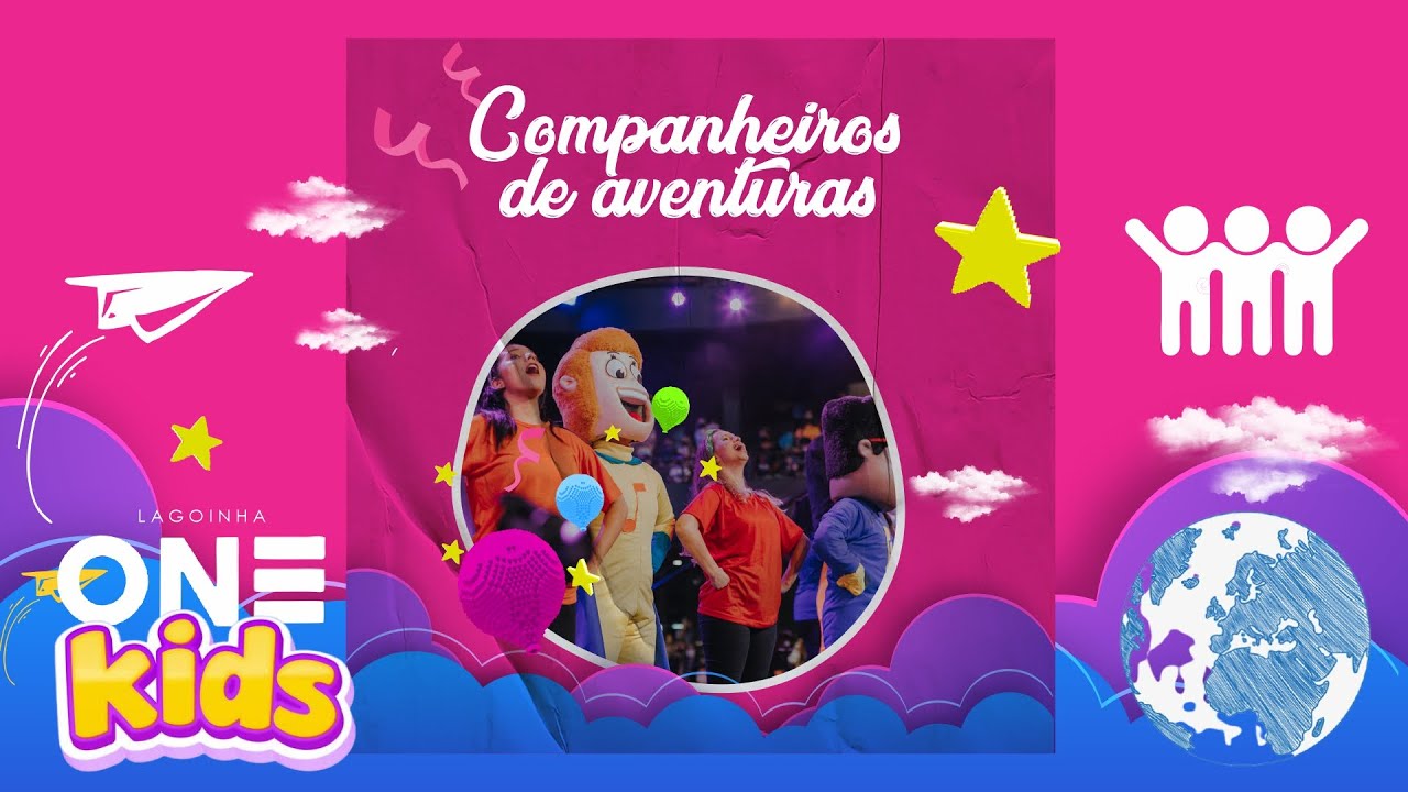 Companheiros de aventura | 6 | Lagoinha One Kids (Lyric Vídeo) - Lagoinha One