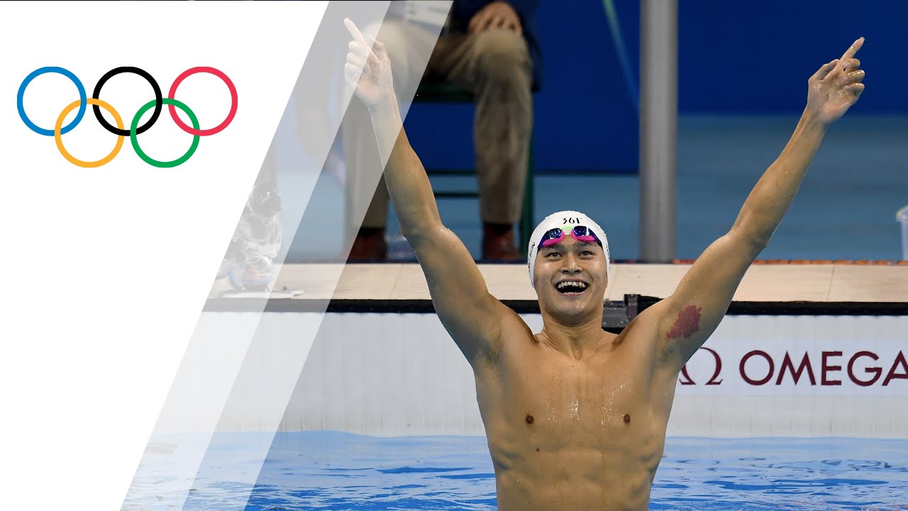 China's Sun wins Men's 200m Free gold