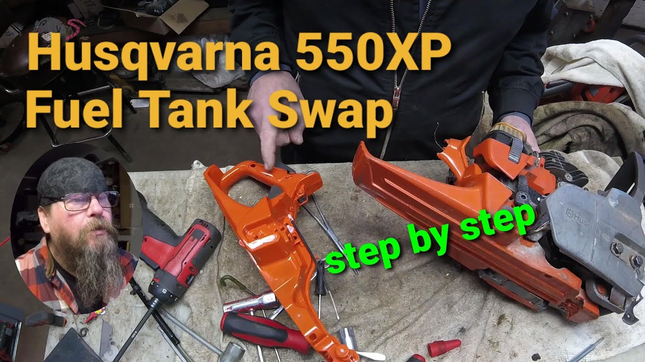 Husqvarna 550xp Chainsaw Fuel Tank Swap