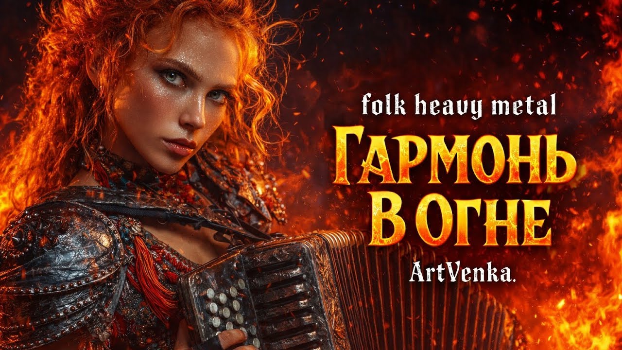 Гармонь В Огне — деревенский folk heavy metal драйв | ArtVenka