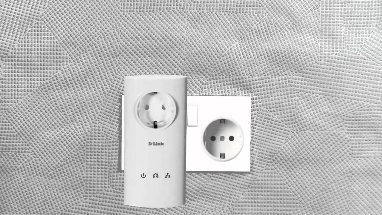 D-Link PowerLine Passthrough (DHP-P307AV) (European Plug)