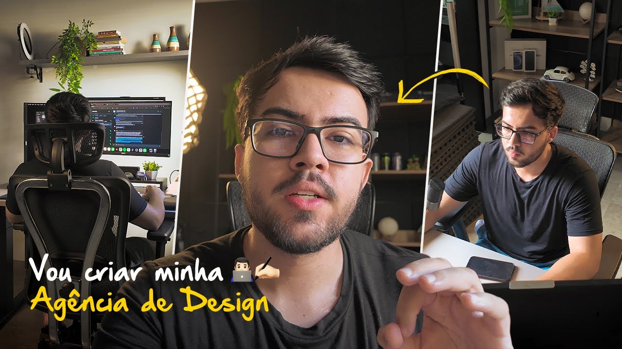 Vou criar minha AGÊNCIA de DESIGN do zero | VLOG