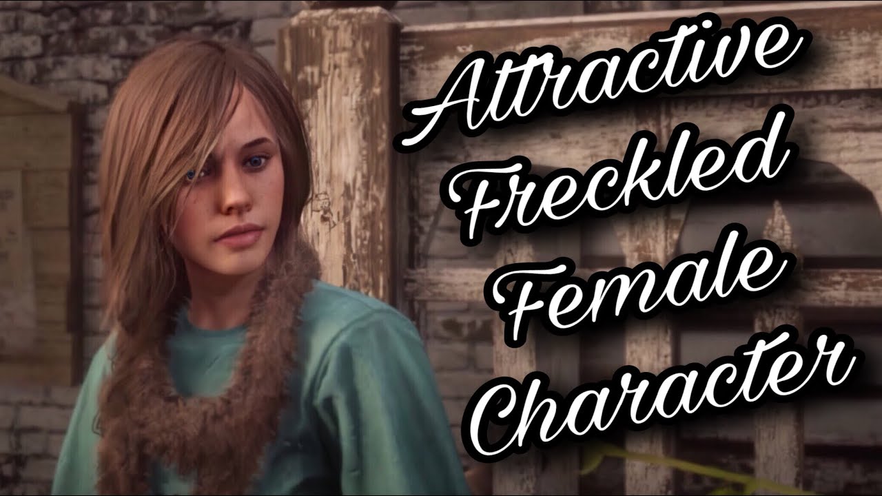 Red Dead Online Attractive Freckled Female Character Creation