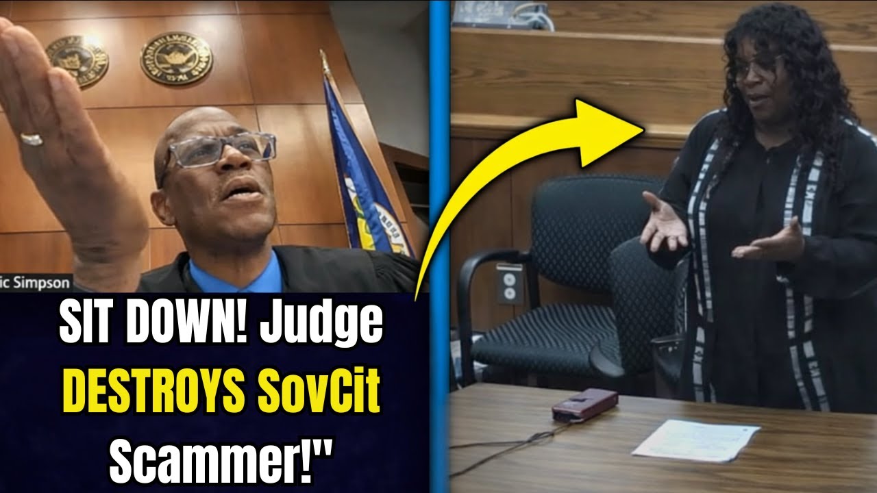 Judge MOCKS Sovereign Citizen's FAKE Laws And HUMILIATES Him Into SILENCE! (Satisfying)